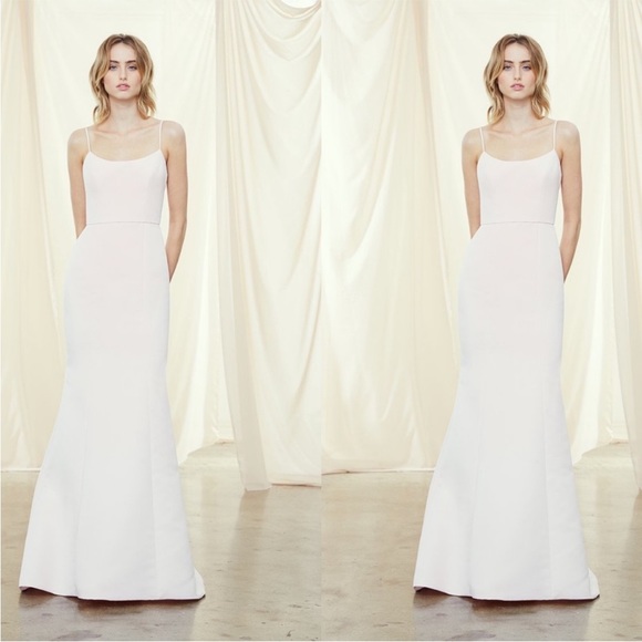 Amsale Dresses & Skirts - BHLDN Moe Dress Ballet Pink Amsale